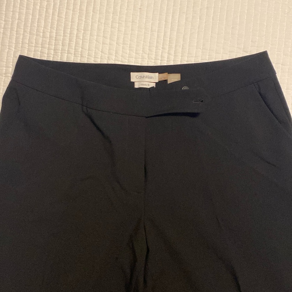 Calvin Klein Women’s Classic Fit Straight Leg Suit Pant